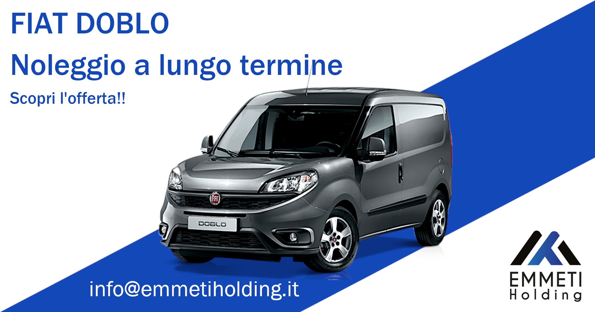 Fiat Doblo - Noleggio a lungo termine con Emmeti Holding